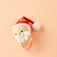 Santa Claus Baby Rattle Ring