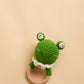 Trevor The Green Frog Rattle Ring