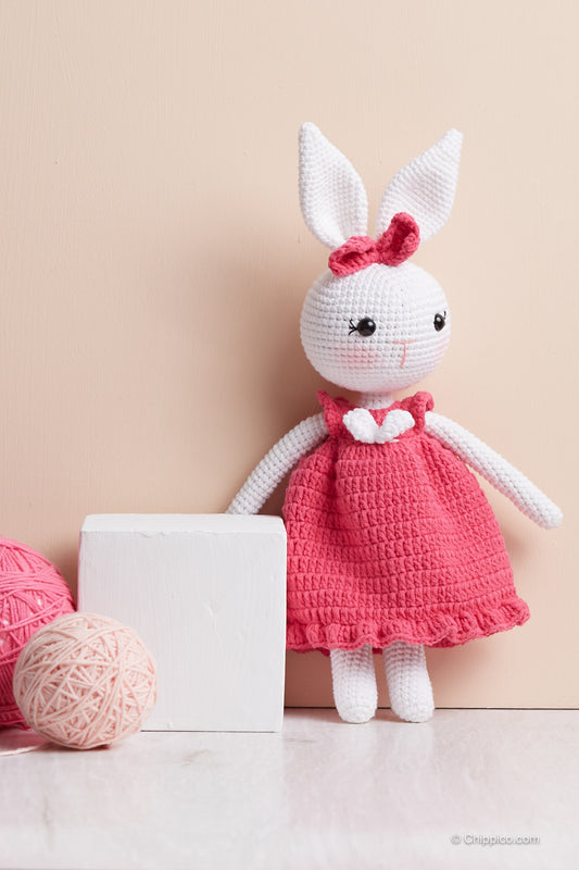 Rosie the Bunny Crochet Stuffed Animal