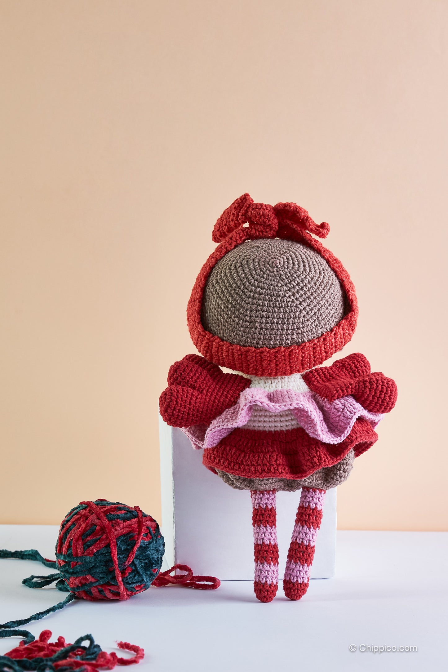 Valentina Doll Crochet Stuffed Doll